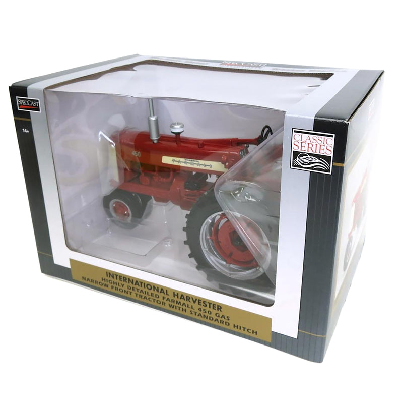 1/16 International Harvester Farmall 450 Narrow Front Tractor in High Detail by SpecCast