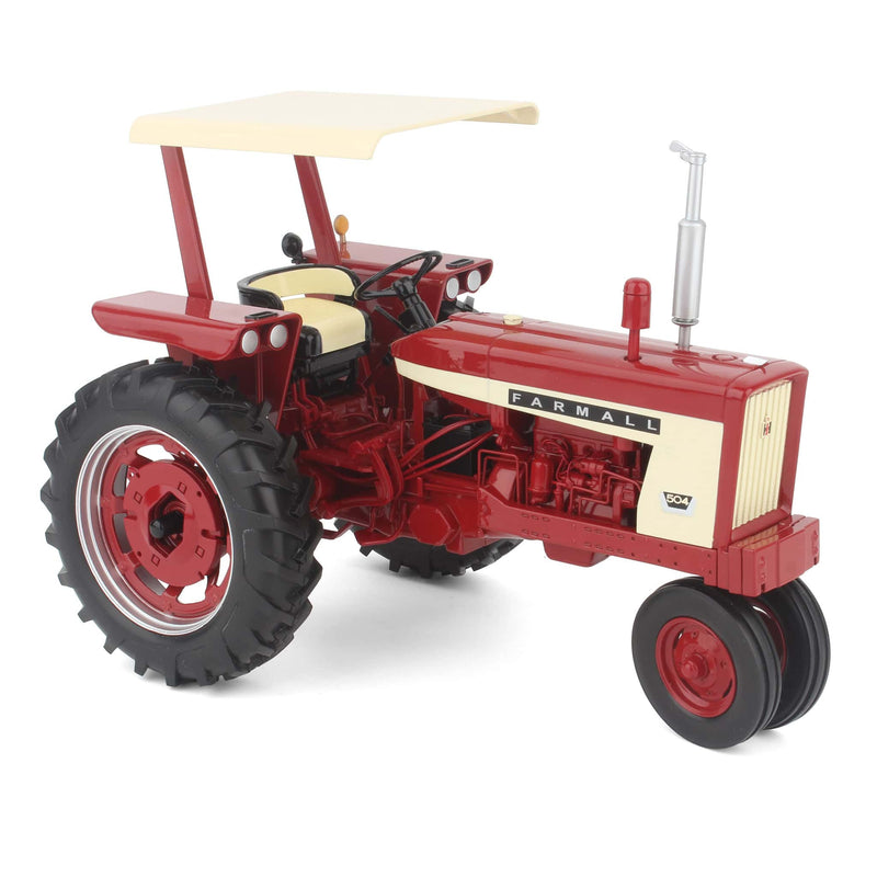 1/16 High Detail IH Farmall 504 Gas Narrow Front with Canopy by SpecCast - LOOSE