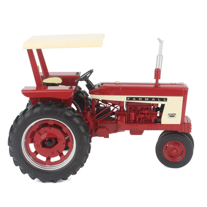 1/16 High Detail IH Farmall 504 Gas Narrow Front with Canopy by SpecCast - LOOSE