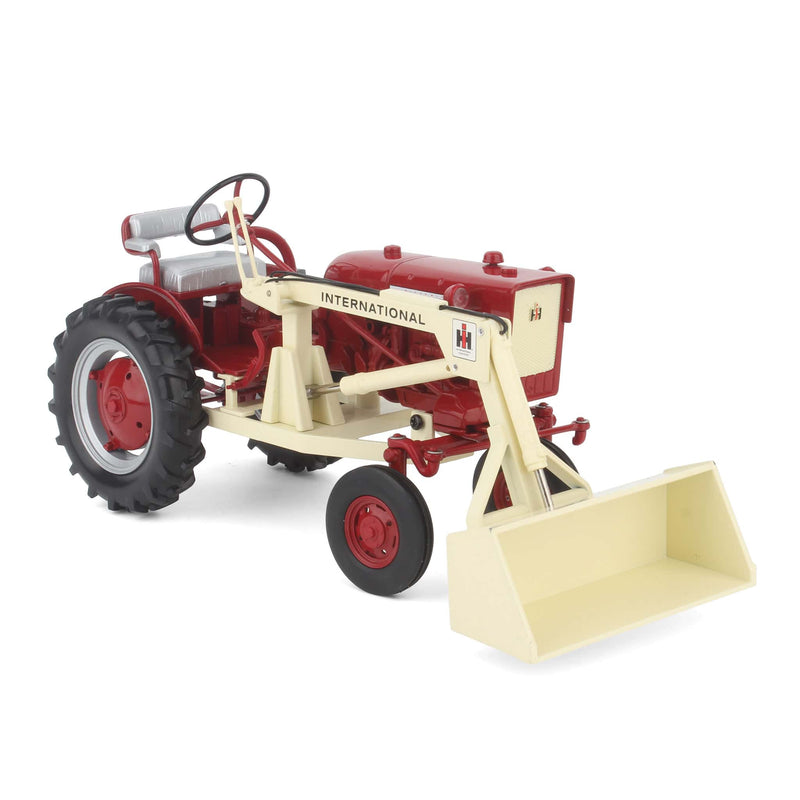 (B&D) 1/16 1977 International Harvester Farmall Cub with One-Arm Loader - Damaged Item, LOOSE