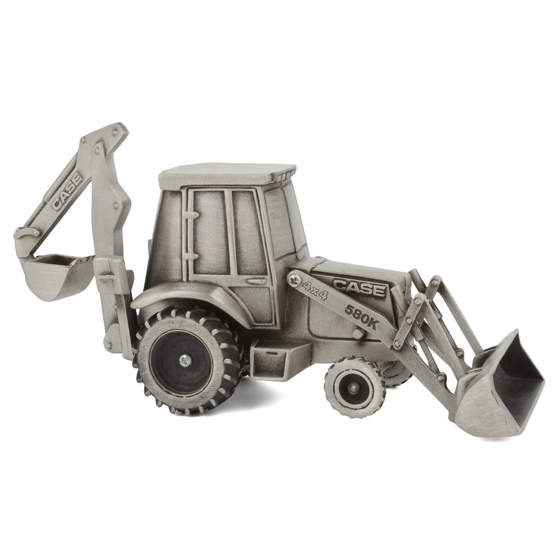 1/43 Pewter Collectible Case 580K Backhoe Loader by SpecCast, Limited Edition
