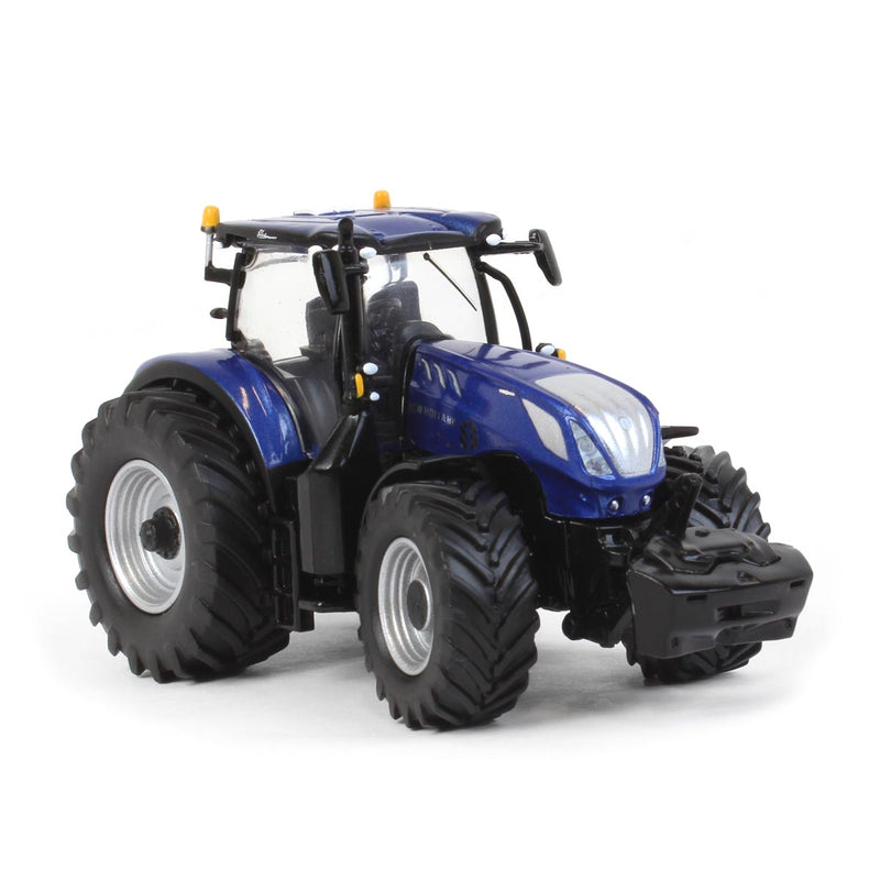 (B&D) 1/64 High Detail New Holland T7.315 w/ MFD & Blue Power Paint Scheme - Damaged Item