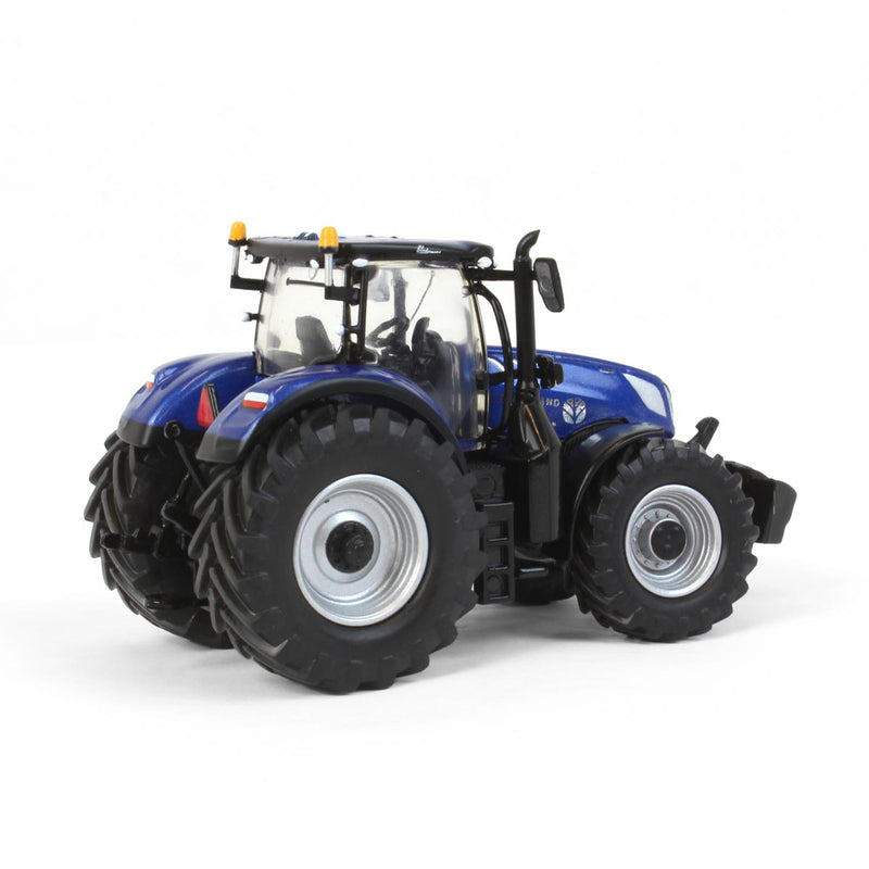 (B&D) 1/64 High Detail New Holland T7.315 w/ MFD & Blue Power Paint Scheme - Damaged Item