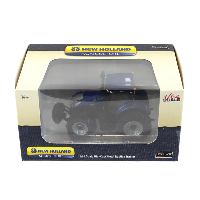 (B&D) 1/64 High Detail New Holland T7.315 w/ MFD & Blue Power Paint Scheme - Damaged Item