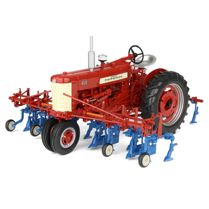 1/16 Farmall 450 Tractor with Front & Rear Cultivators by SpecCast