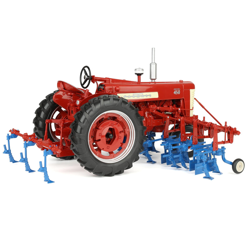 1/16 Farmall 450 Tractor with Front & Rear Cultivators by SpecCast