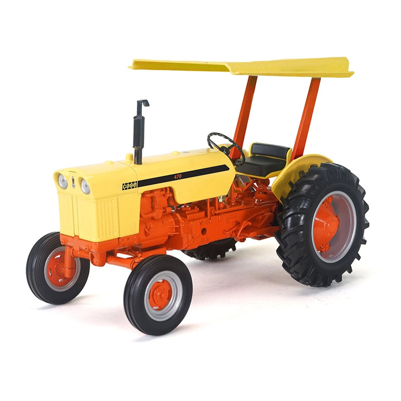 1/16 Case 470 Tractor with Wide Front, ROPS & Canopy by SpecCast