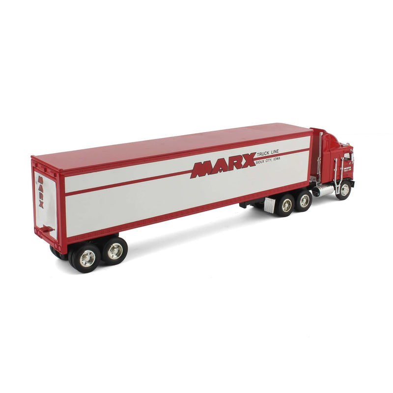 1/64 Kenworth K100E Semi Truck w/ Diecast Trailer, Marx Truck Line Iowa by SpecCast