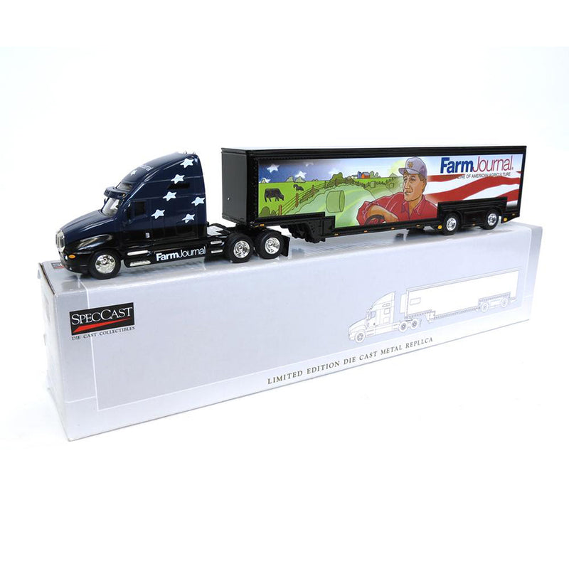1/64 Kenworth T2000 Bank with Featherlite Trailer by SpecCast, Farm Journal  Limited Edition