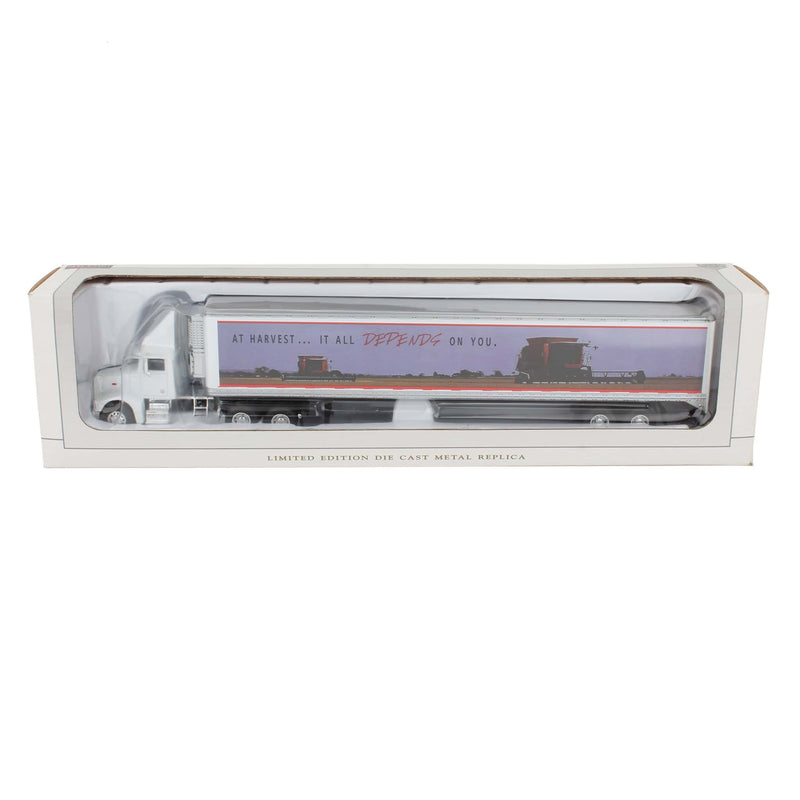 1/64 Peterbilt 385 Massey Ferguson Combine Semi Truck & Trailer by SpecCast