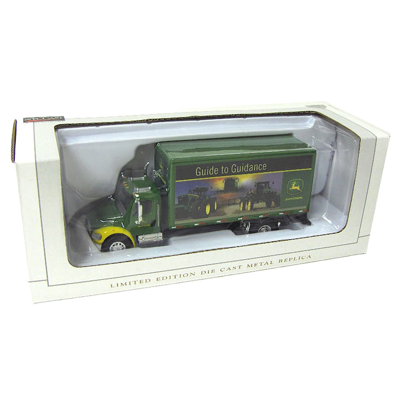 1/64 John Deere Freightliner M2 Van Box Truck with John Deere Guide to Guidance Decor, Limited Edition by SpecCast
