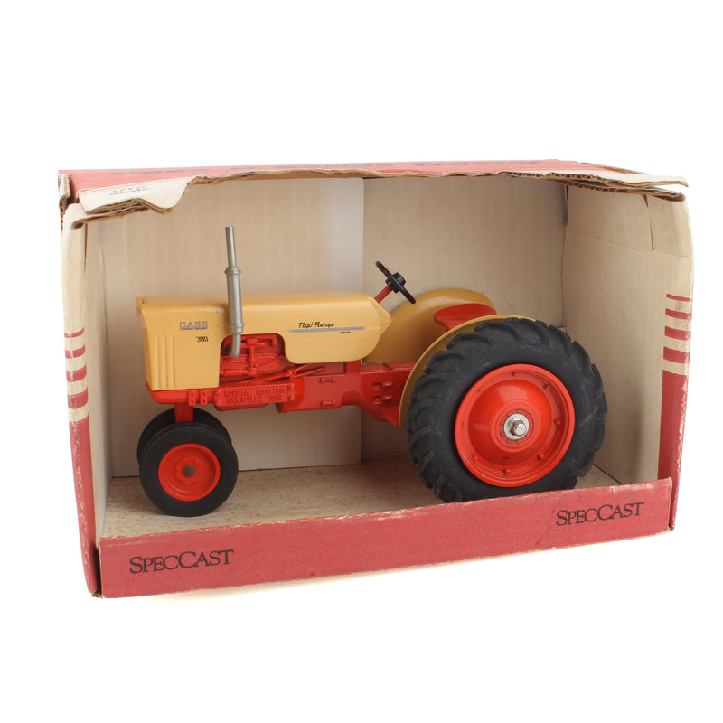 (B&D) 1/16 Case 300 Triple Range Narrow Front Tractor, 1998 Nashville Edition by SpecCast - Damaged Item