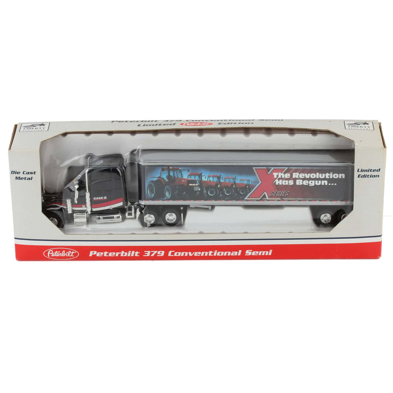 1/64 Case IH X Series "The Revolution Has Begun" Peterbilt 379 Semi Truck & Trailer by SpecCast