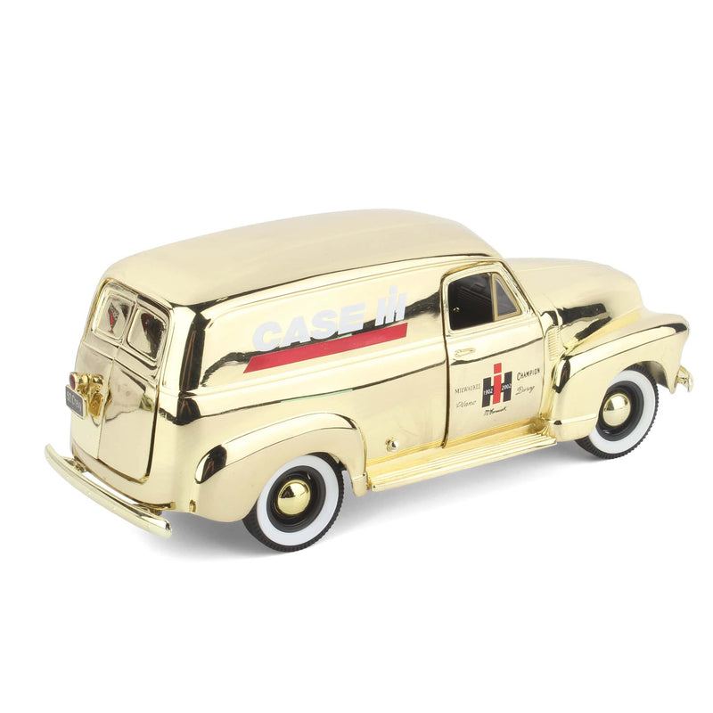 1/25 Case IH Gold Plated 1952 Chevrolet 3100 Panel Truck by SpecCast