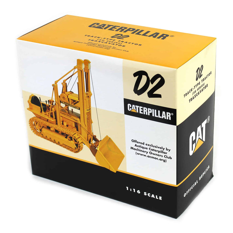 1/16 Caterpillar D2 Traxcavator with Bucket by SpecCast, Limited Edition Collector's Model