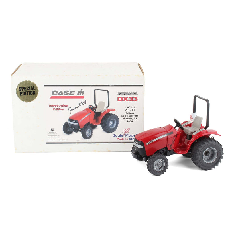 1/16 Case IH Farmall DX33 Tractor by Scale Models, Intro Special Edition 2004 National Sales Meeting, 1 of 225