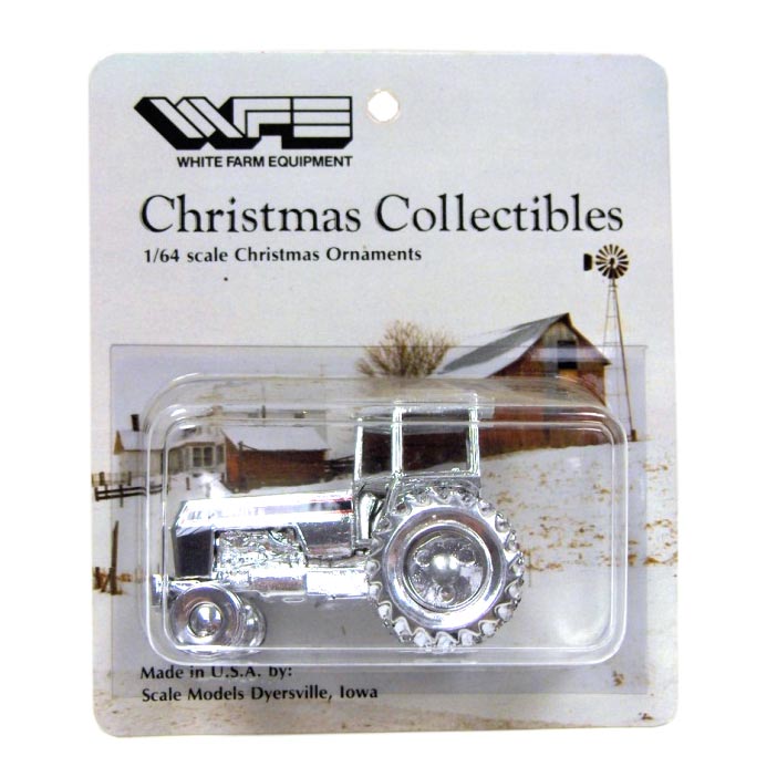 1/64 White 160 Silver Christmas Ornament for 1987 (Plastic)