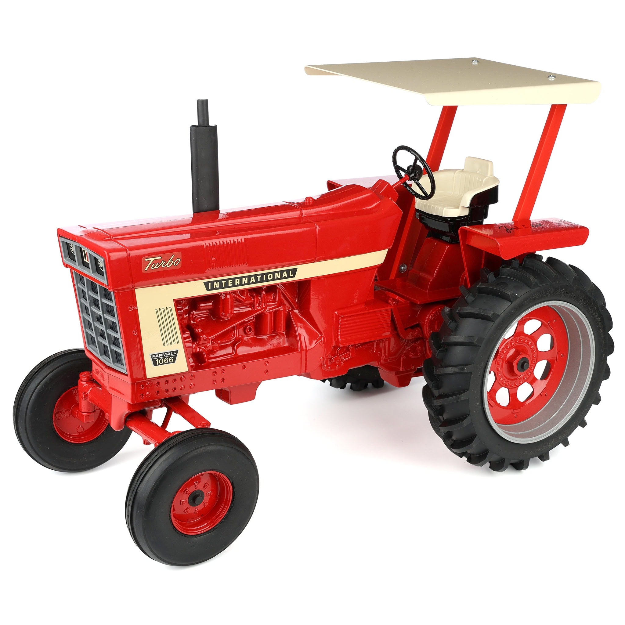 Signed by Joe Ertl ~ 1/8 International 1066 Tractor with Wide