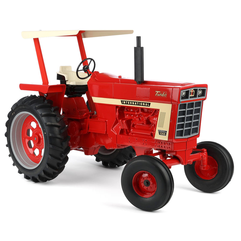 Signed by Joe Ertl ~ 1/8 International 1066 Tractor with Wide Front, Rollbar & Canopy, Made in the USA