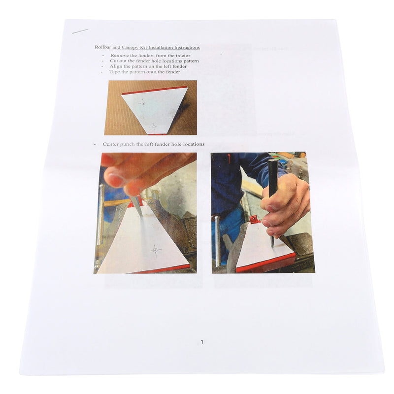 1/8 International Tractor Canopy Kit, Made in the USA