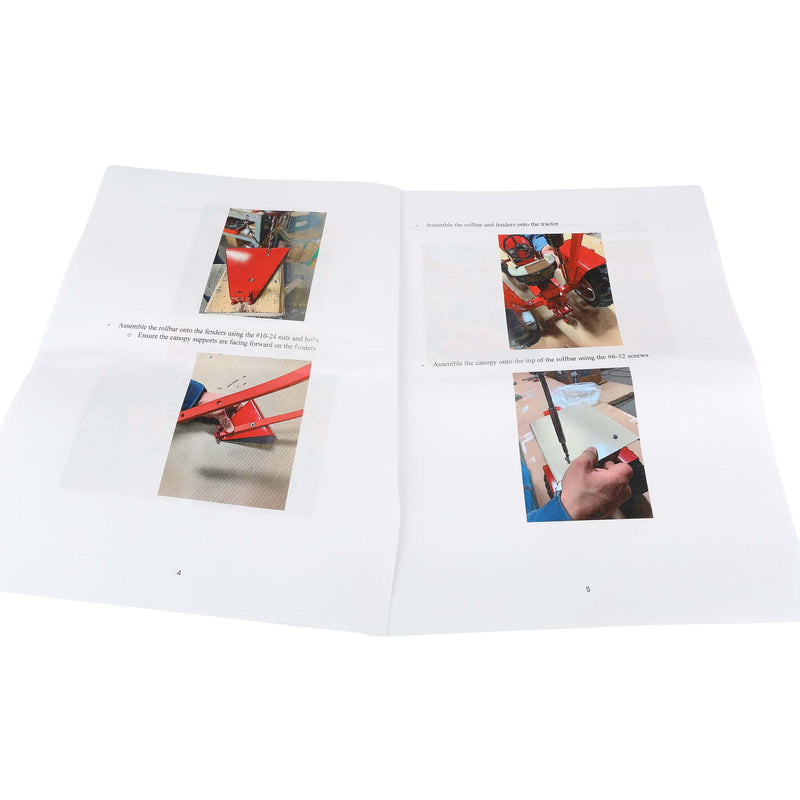 1/8 International Tractor Canopy Kit, Made in the USA