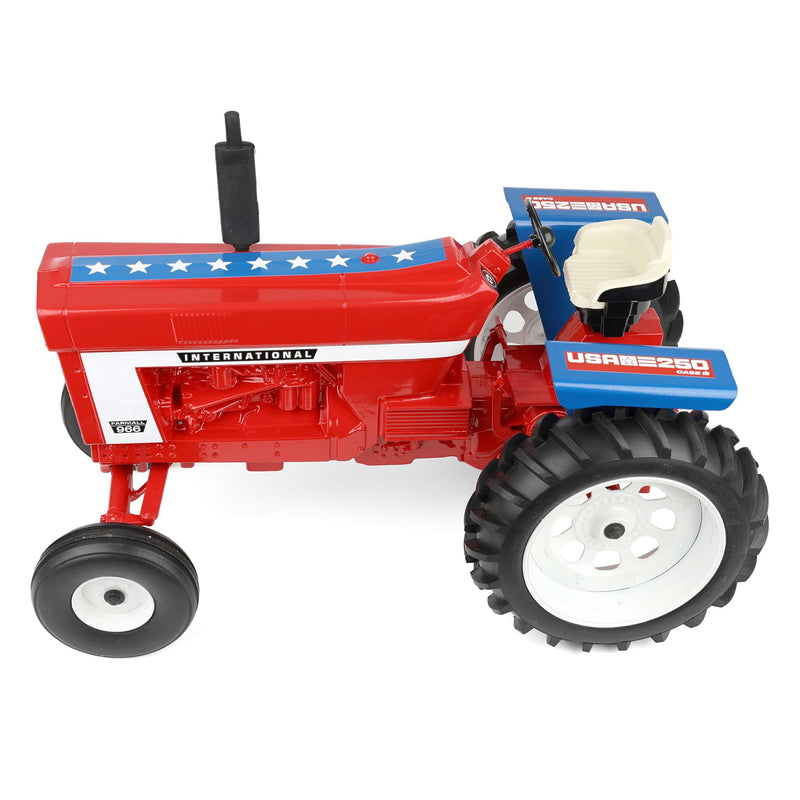 1/8 International Harvester 966 USA 250 Tractor with Wide Front by Scale Models