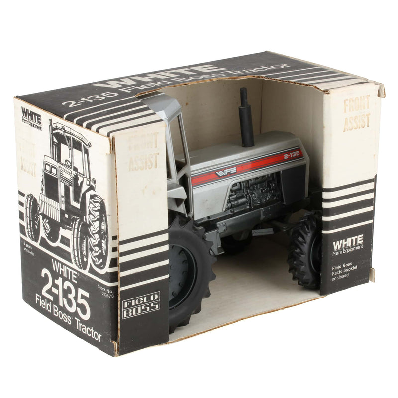 (B&D) 1/16 White 2-135 Tractor with FWA by Scale Models - Damaged Item
