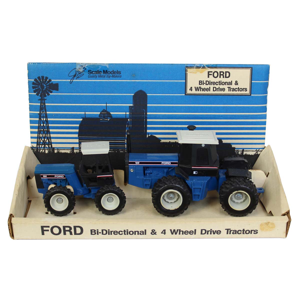 1/32 Ford Bi-Directional 4WD Tractor Set, 1989 Nashville Dealer