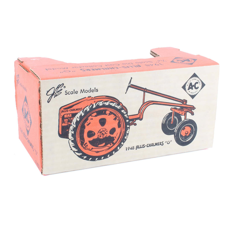 1/16 1948 Allis-Chalmers G Tractor with Plow, Made in the USA by Scale Models