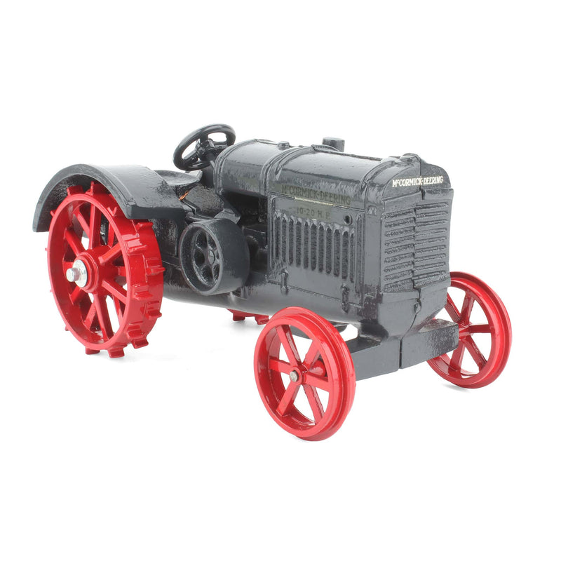 1/16 Gray McCormick Deering 10-20 HP Tractor with Short Stack by Scale Models - LOOSE