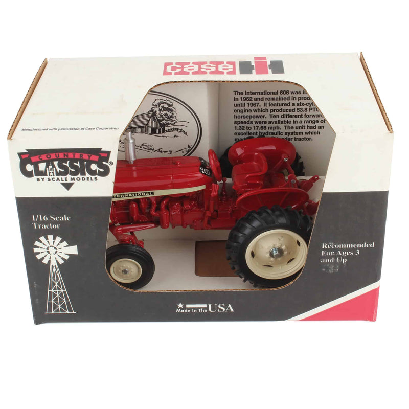 1/16 International Harvester 606 Tractor, Special Dealer Edition, Made in the USA by Scale Models