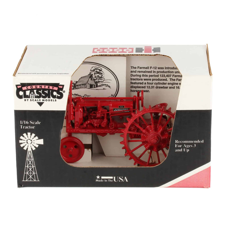 1/16 McCormick Deering Farmall F-12 Tractor on Steel Wheels by Scale Models, 1991 Farm Progress Show