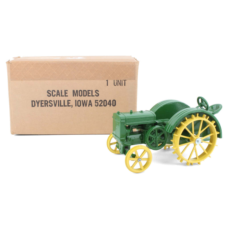 1/16 John Deere Model "D" Tractor with Steel Wheels by Scale Models
